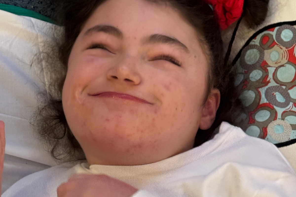 Steven and Amelia in hospital together
